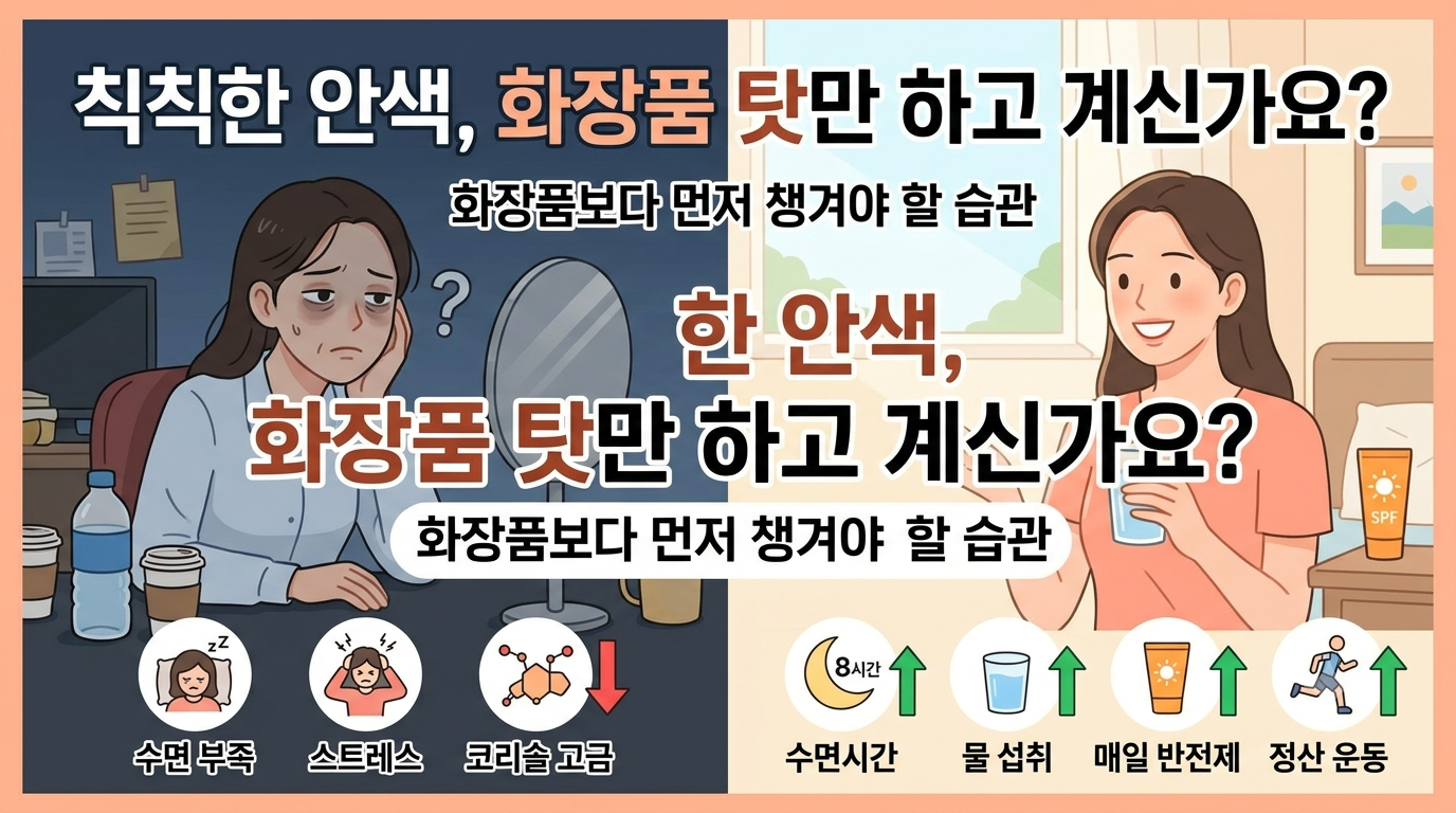 칙칙한 안색 개선