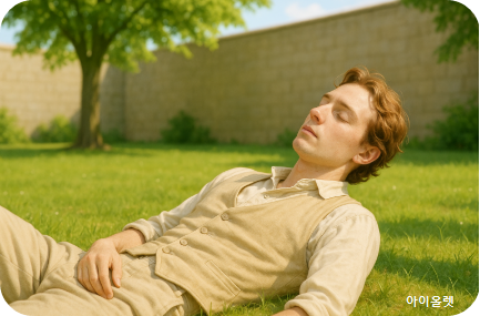 감옥의 뜰에 누운 바틀비