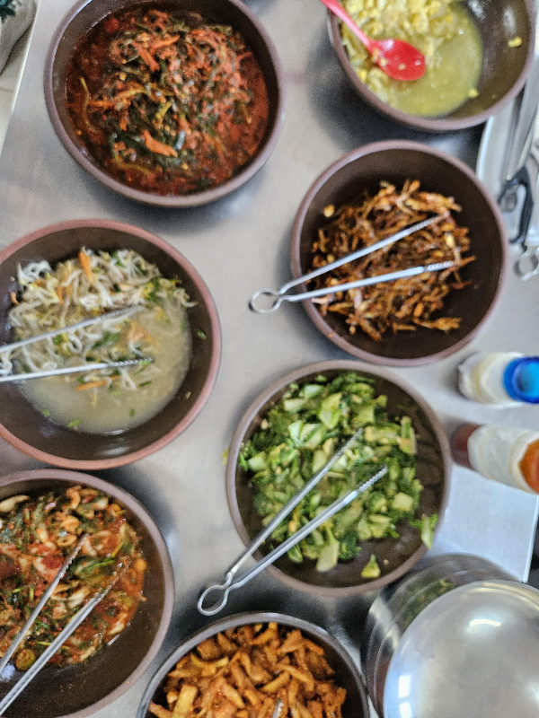 중엄집밥처럼 반찬세팅