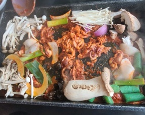 경주오리주물럭