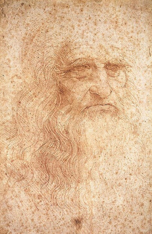 레오나르도 다빈치 자화상 그림