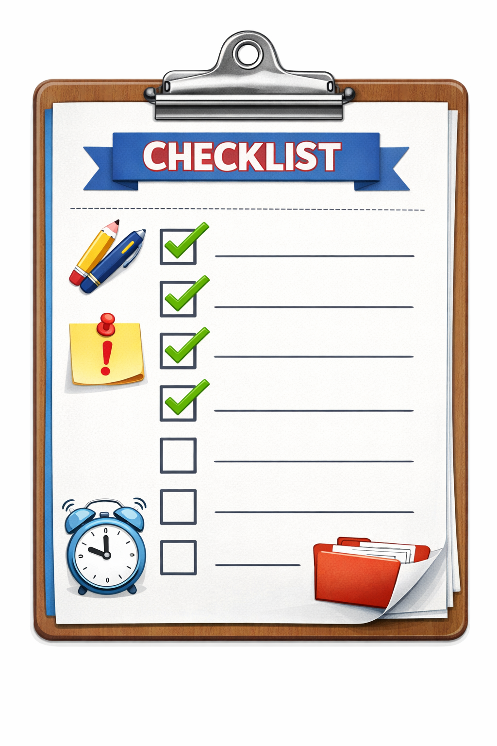 자가진단 체크리스트