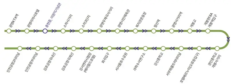 충현중 인천공항 공항버스 노선