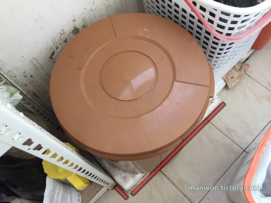 뒷베란다에 보관 중인 쌀통은 쌀벌레를 막을 수 있을까?