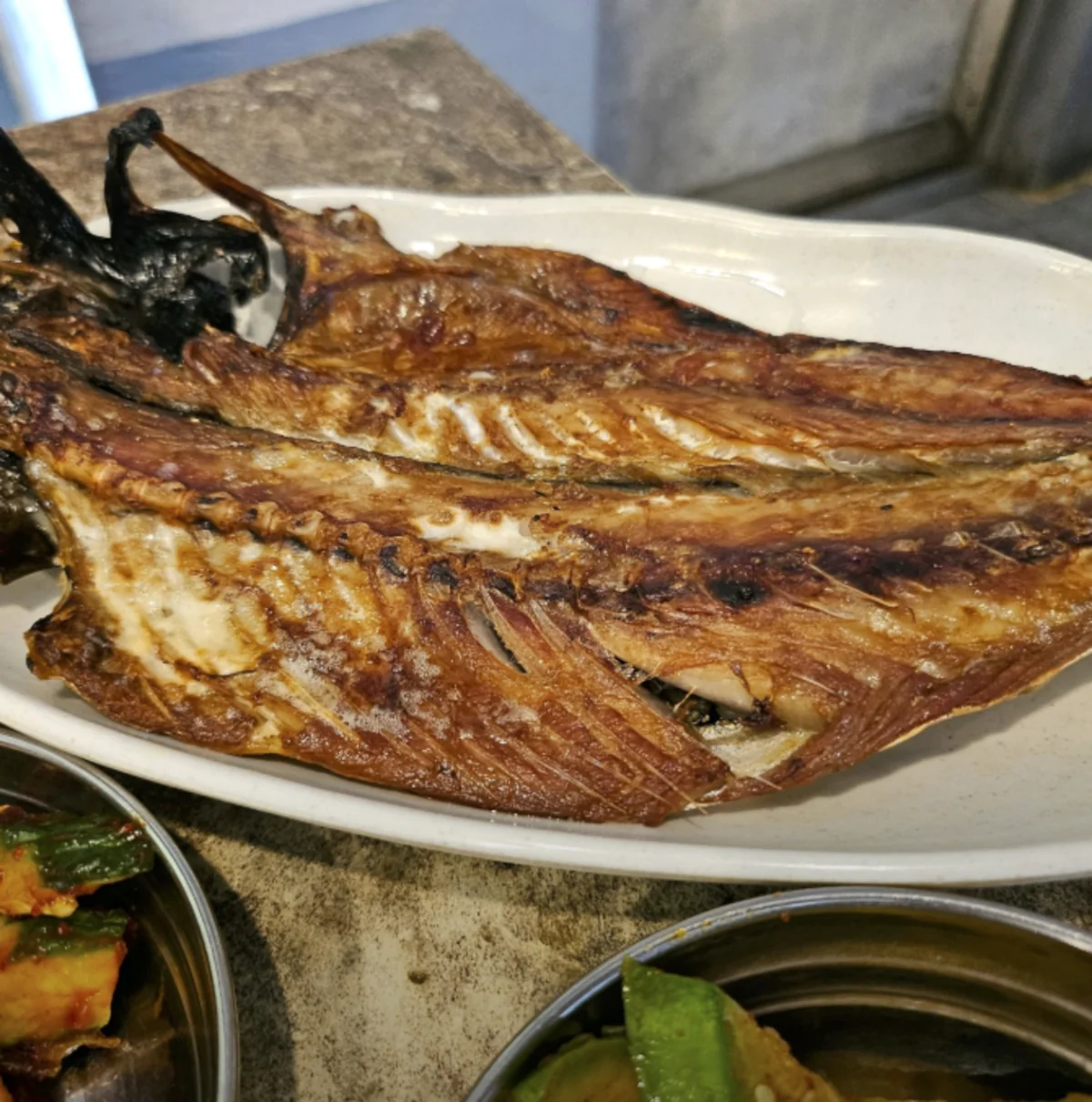 5000원 고등어구이정식