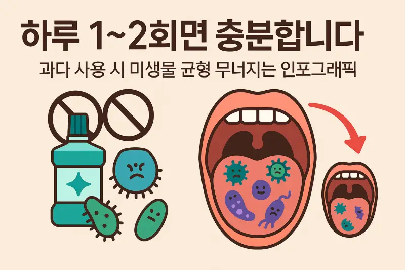 양치 후 절대 하지 말아야 할 1가지 행동