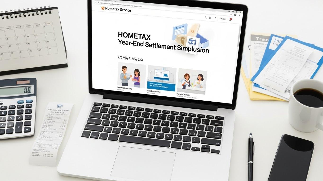 국세청홈택스연말정산간소화