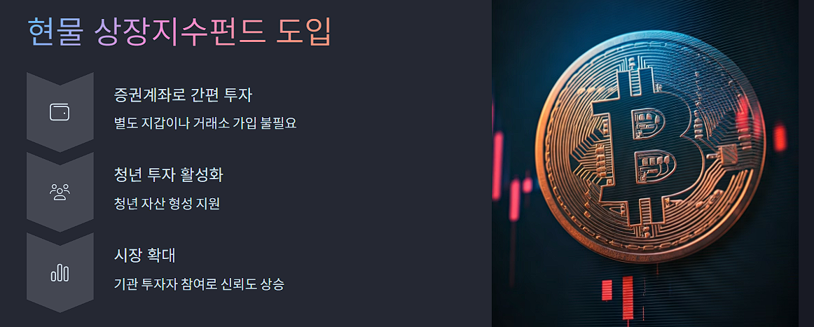 현물 상장지수펀드 도입