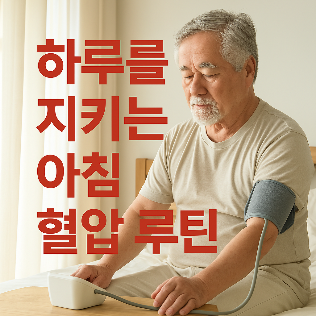 부모님 혈압 관리 루틴: 아침 습관부터 시작하세요