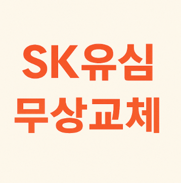 SKT 유심 무상 교체