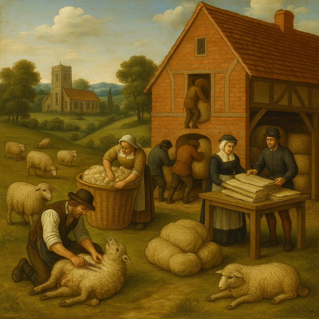 영국의 양모산업