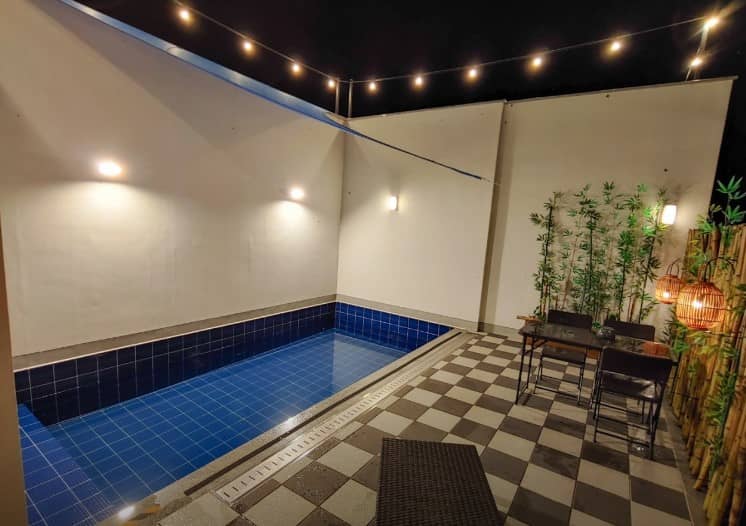 도화온천풀빌라의-수영장