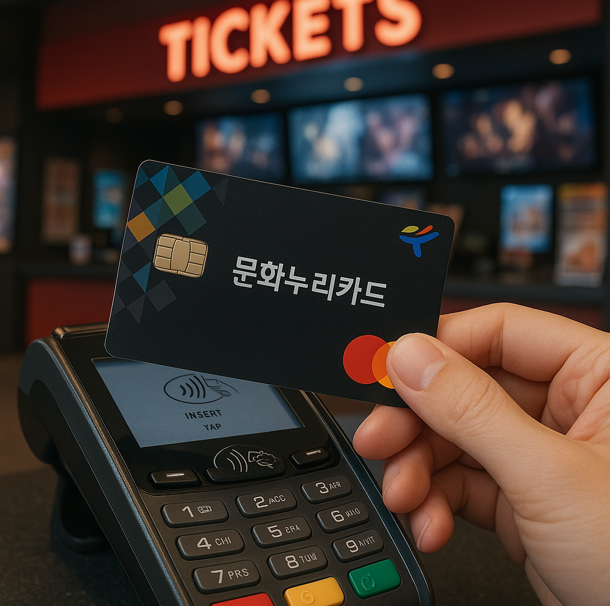 문화누리카드 결제 참고 사진