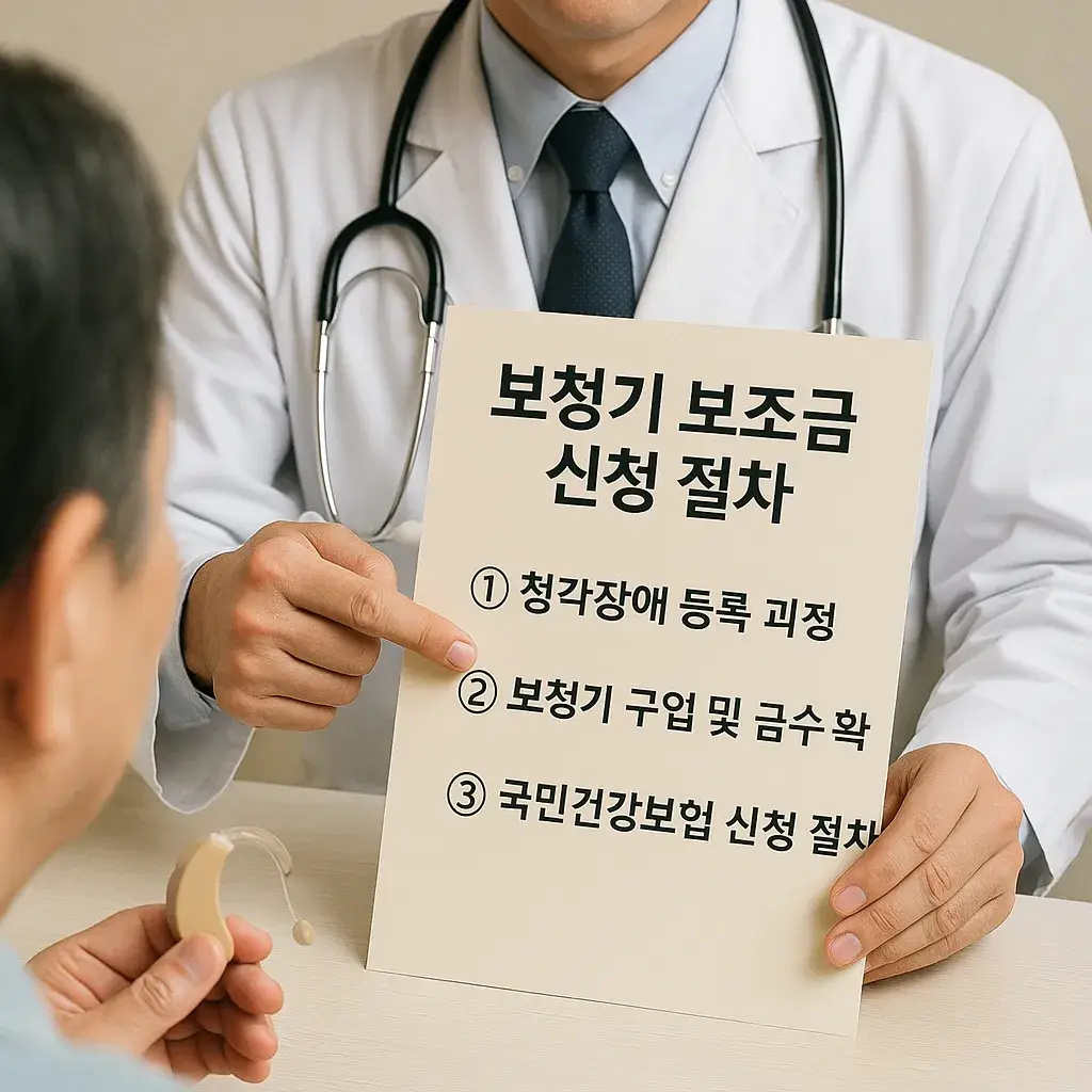 보청기 보조금 신청방법
