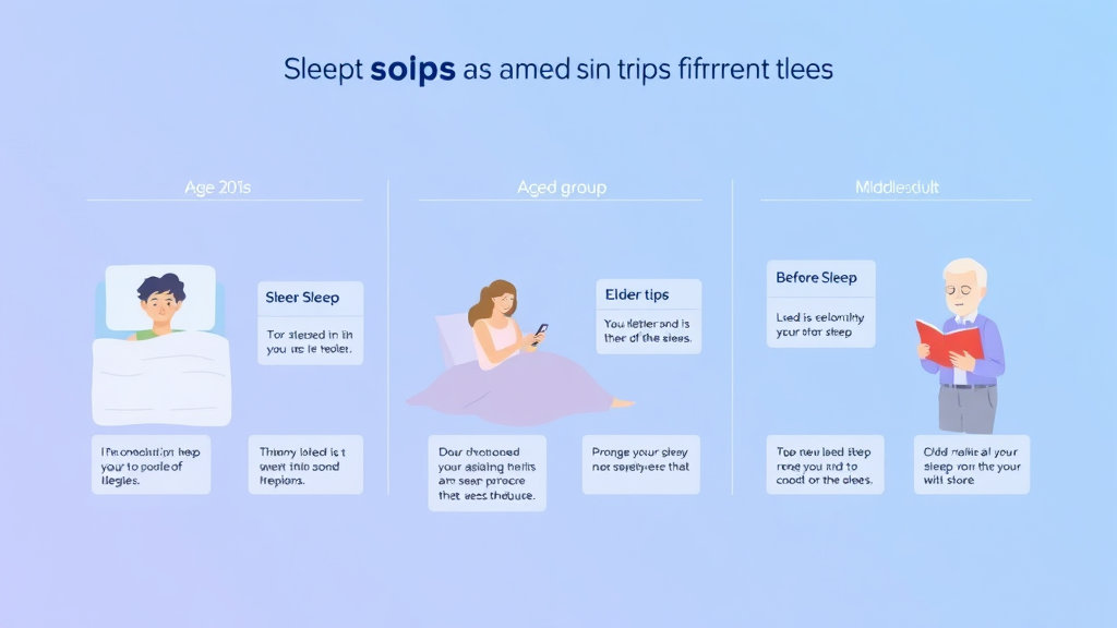 20대부터 중장년까지 수면 습관 바꾸기