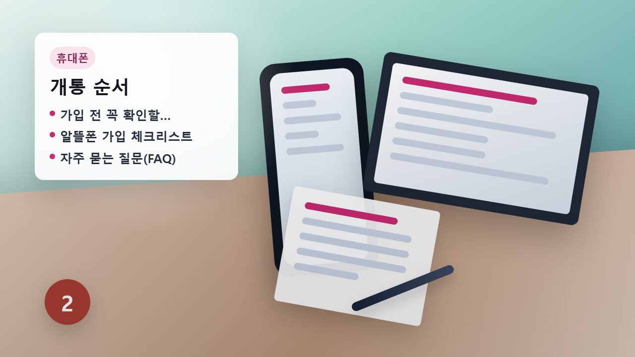 알뜰폰 요금제 비교와 통신비 계산