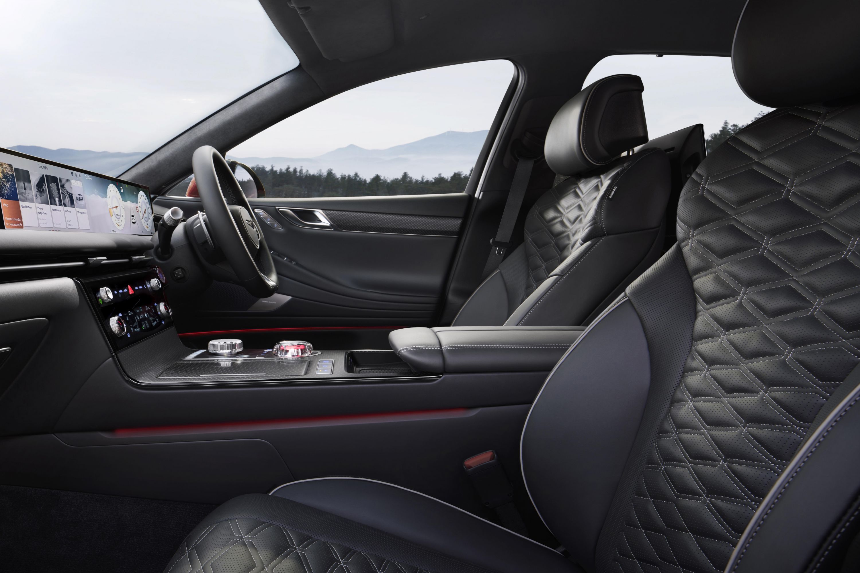 제네시스 G80 블랙