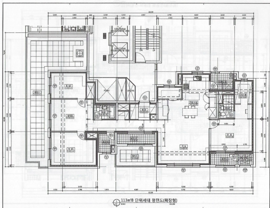 광명센트럴아이파크-113B- 평면도