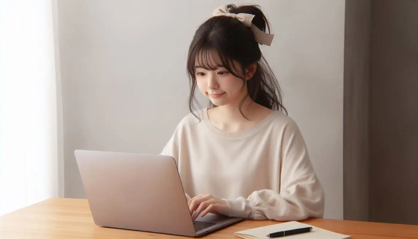 chat-gpt-사주-질문-프롬프트를-알아보는-여성의-모습