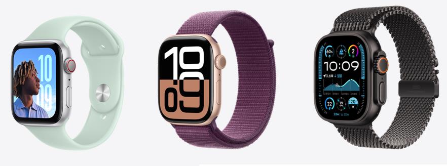 애플워치(출처 Apple 공식 사이트)