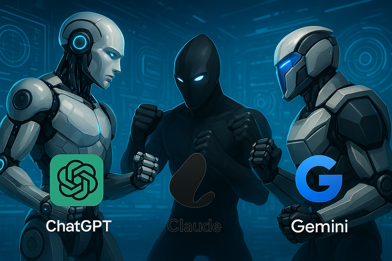 ChatGPT vs Claude vs Gemini 어떤 AI를 선택할까?