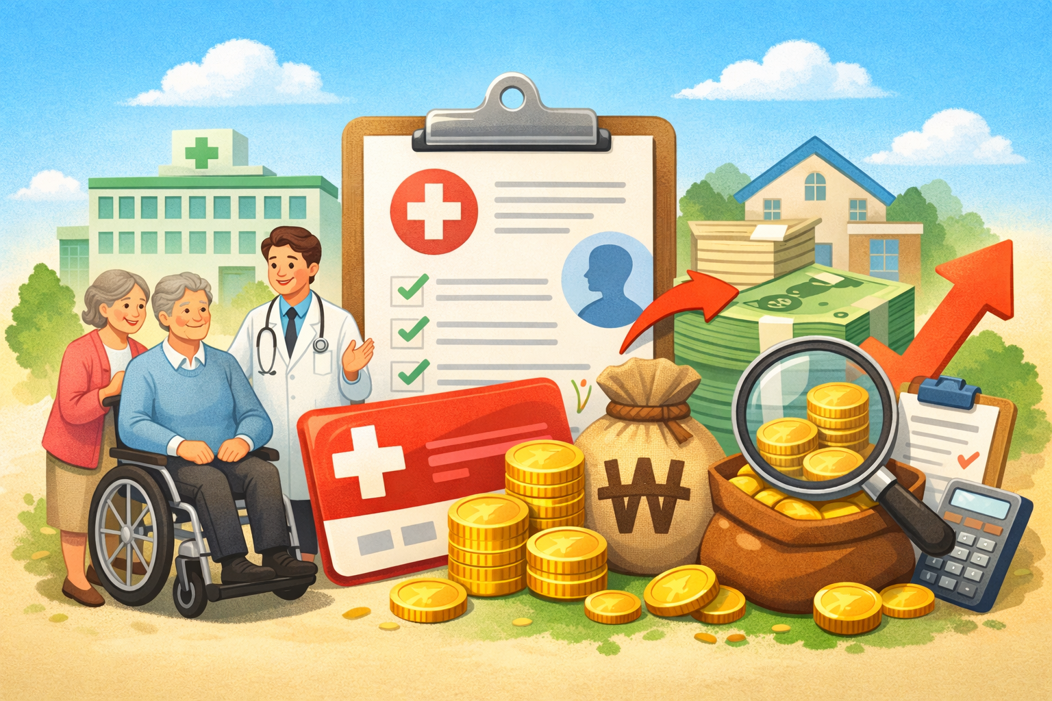 요양병원 환급금 신청 방법과 절차 : 건강보험 환급금 쉽게 받는 방법 관련 사진