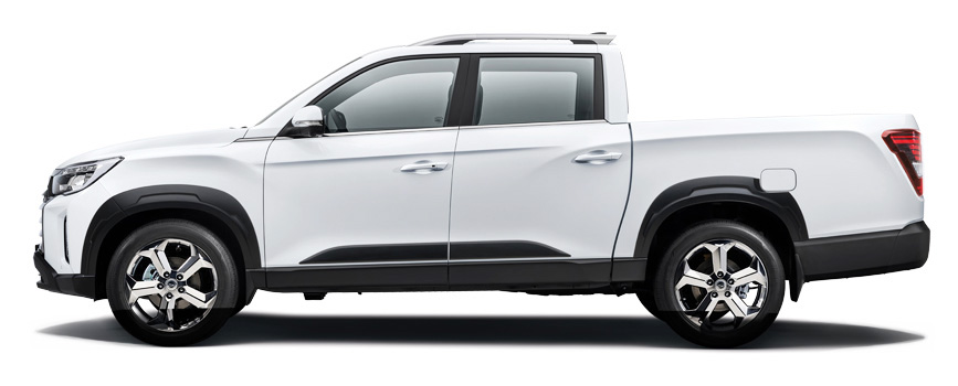 렉스턴 스포츠 칸 측면