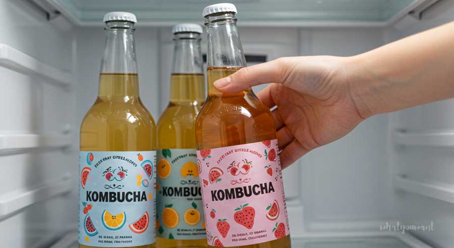 시원한 콤부차의 매력