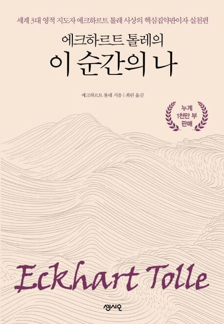 에크하르트 톨레의 이 순간의 나 책 표지