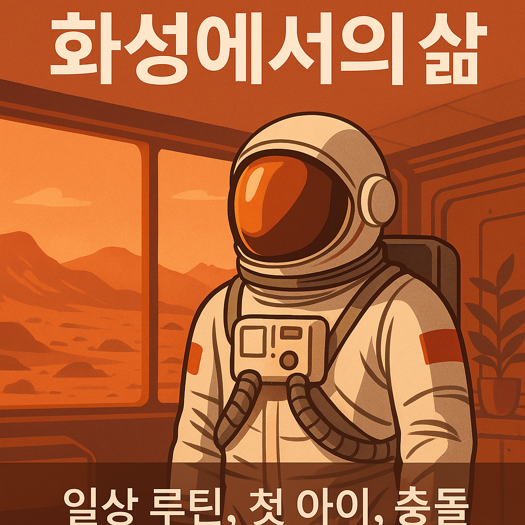 화성의 일상루틴, 첫아이, 충돌