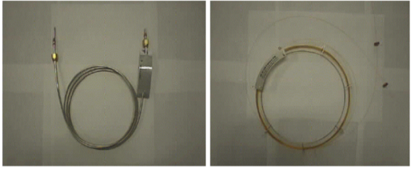 GC에 사용되는 칼럼 사진