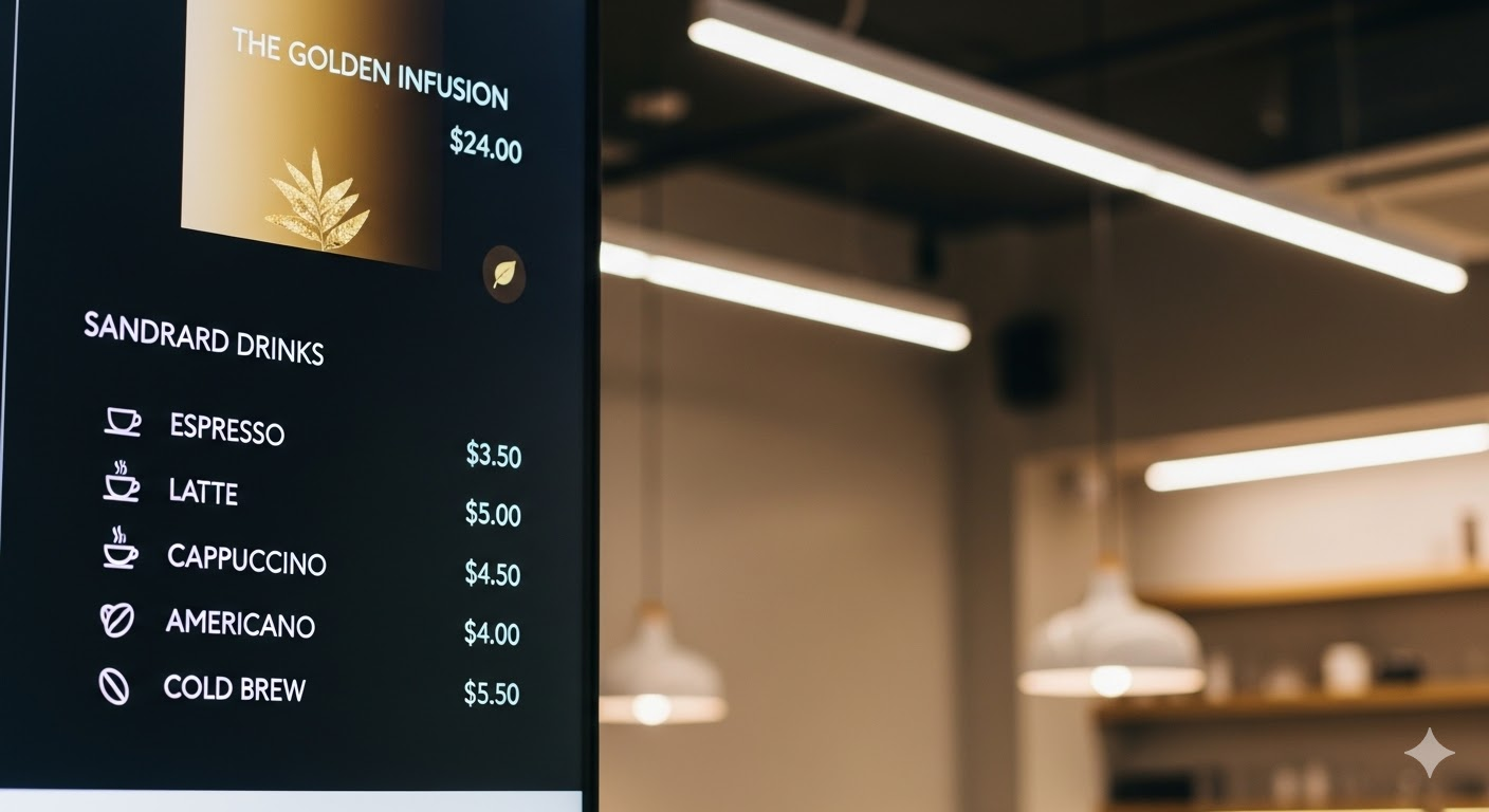 앵커링 효과(Anchoring Effect)를 활용한 카페 메뉴판 기준점 세팅의 비밀