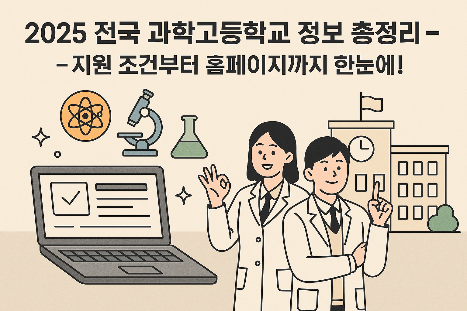2025 전국 과학고등학교 정보 총정리