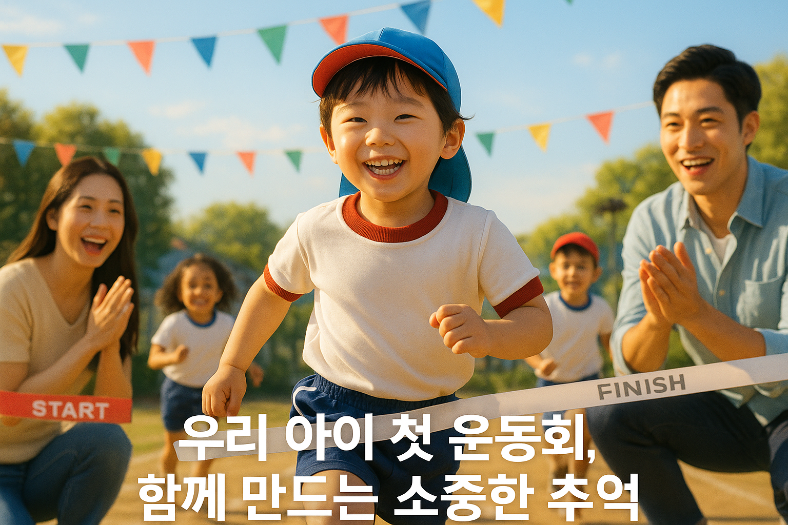 우리 아이 운동회 꼴등해도 웃을 수 있을까 첫 운동회 완벽 준비법과 자존감 지키는 격려술