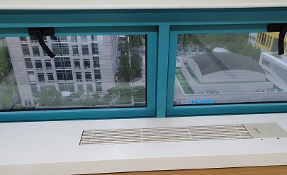 에어컨이나온다