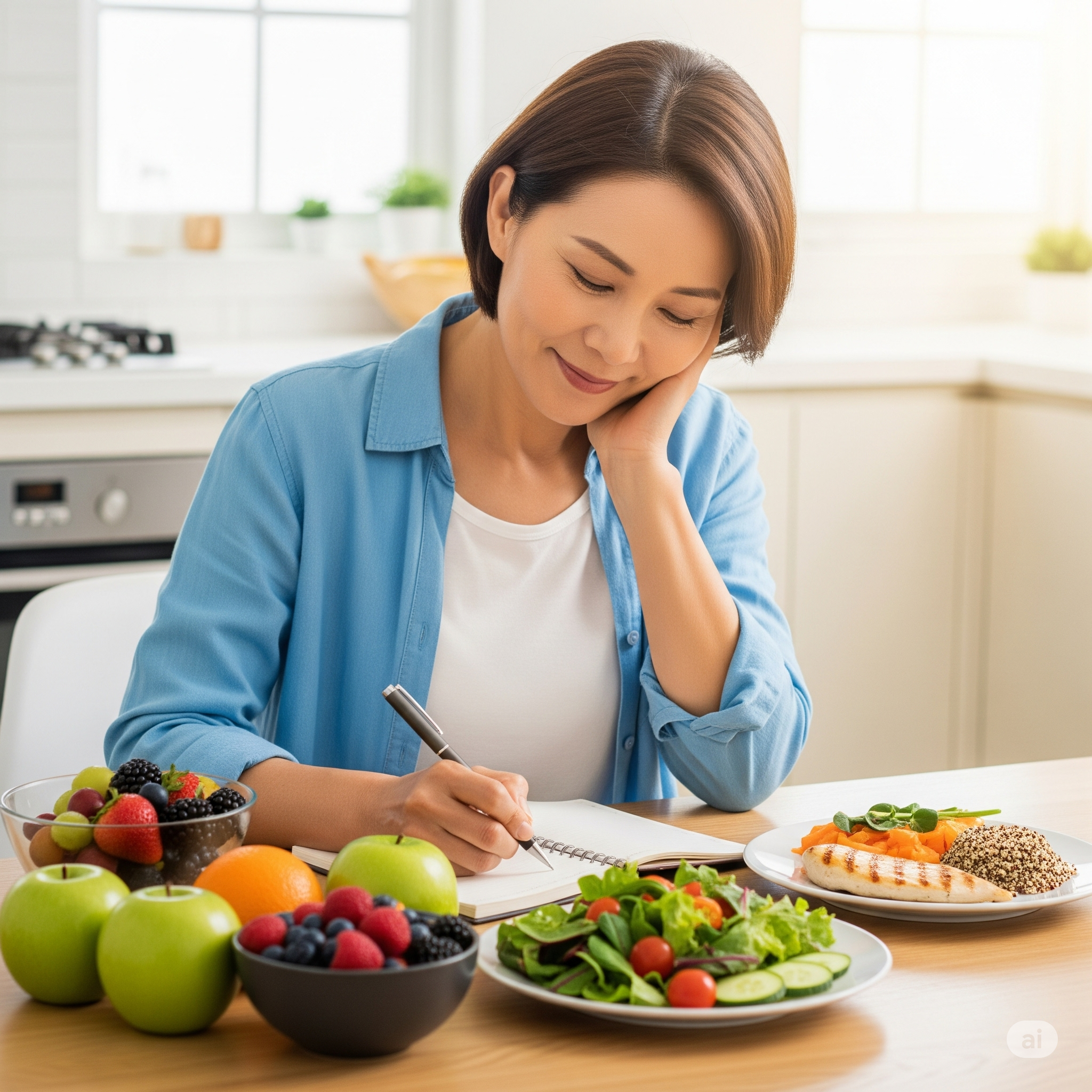 식사일기 하나로 건강 지표 완벽 개선