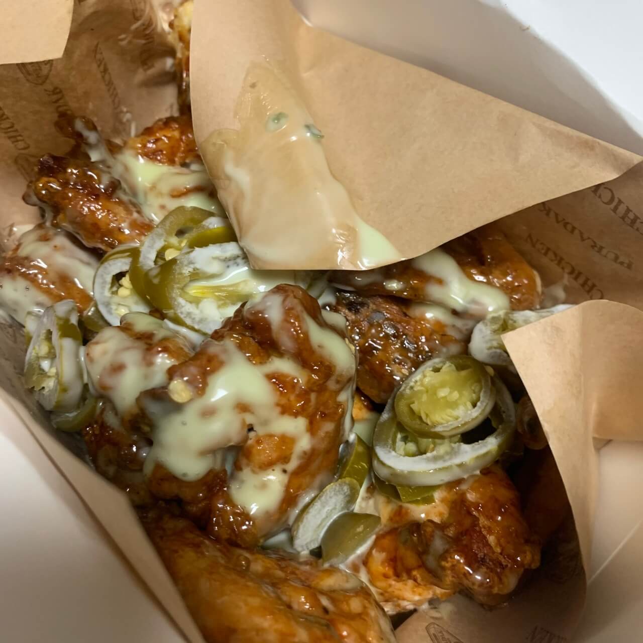 푸라닭 고추마요 & 블랙알리오