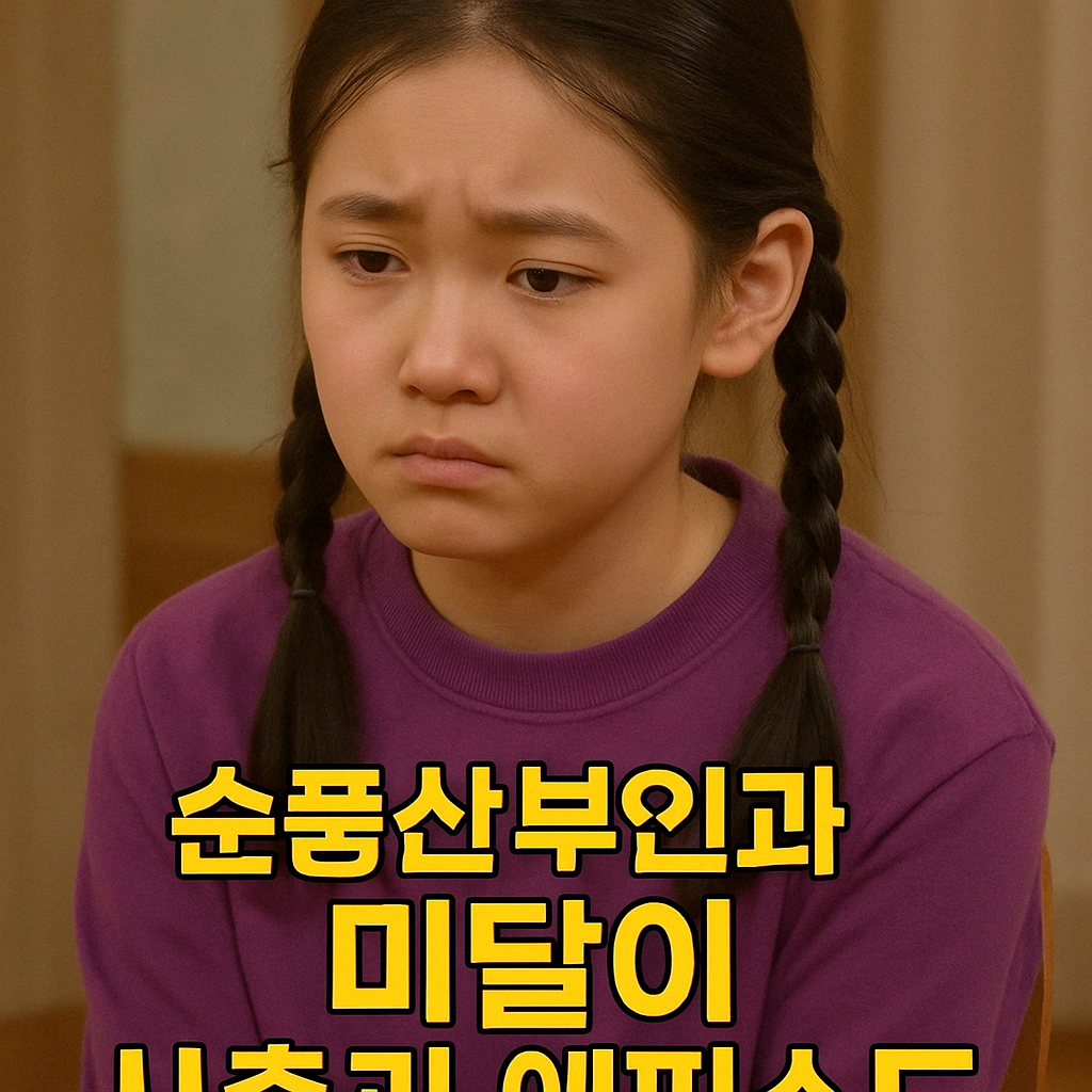 순풍산부인과 미달이 사춘기 에피소드