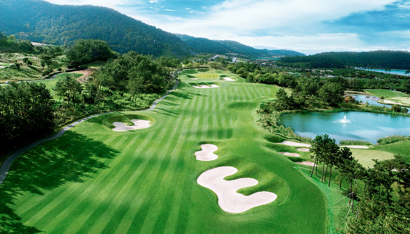 바다가 어우러진 해남 '파인비치cc 골프장' 소개