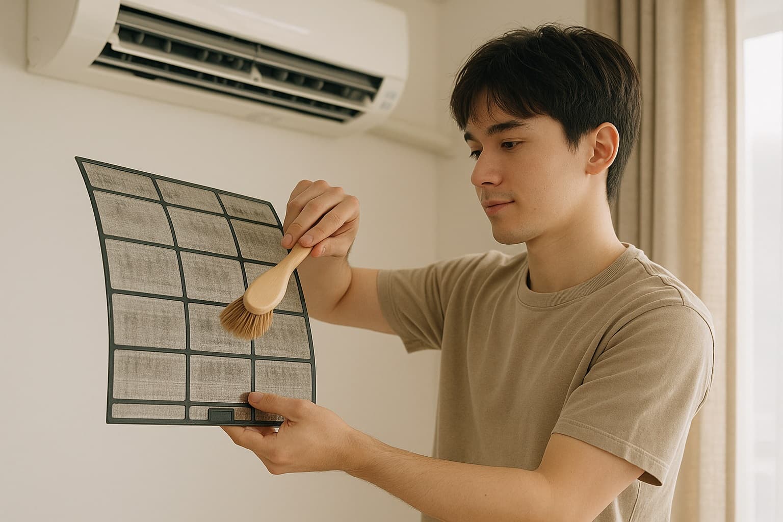 에어컨 필터 청소, 필터 교환 주기, 냄새 제거까지 완벽 가이드!