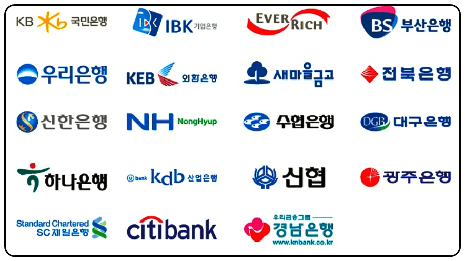 국내 은행 종류 정리