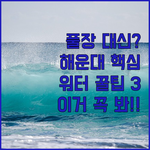 이비스 앰배서더 해운대 수영장 대신 ..