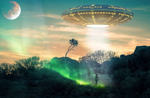 서울 한복판 UFO 조형물의 미스터리