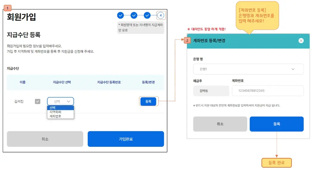 경기도 어린이청소년 교통비 지원금 신청방법, 지급시기