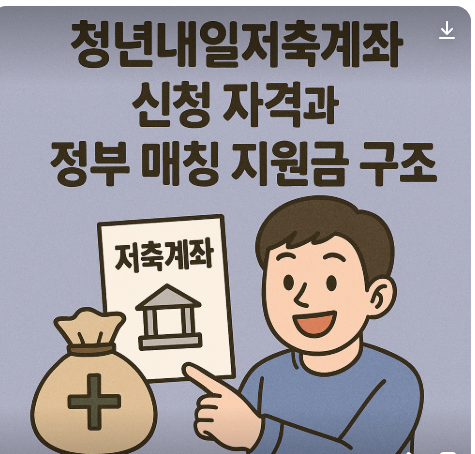 청년내일저축계좌 신청자격 지원금구조