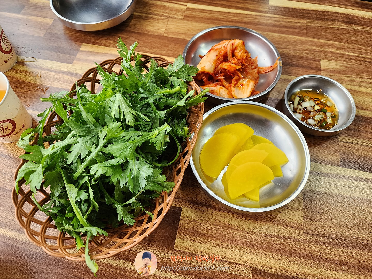 원조공주칼국수 남부점 반찬