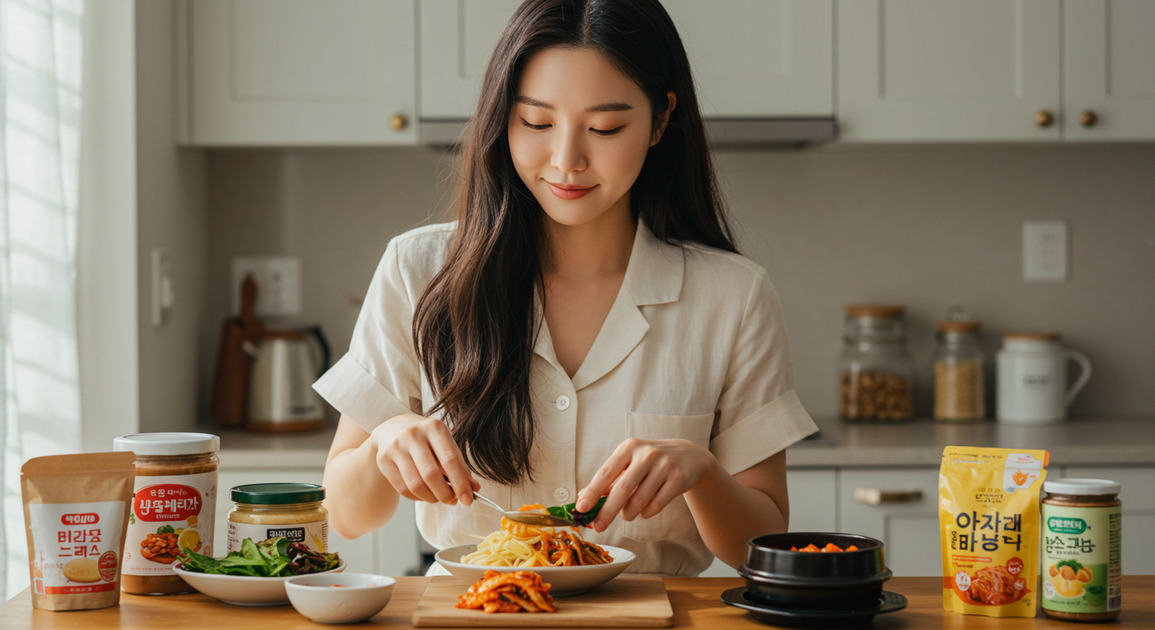 ์ฅ ๊ฑด๊ฐ ๊ด๋ฆฌ๋ฅผ ์ํด ์์ต๊ด ๋ฐ๊พผ ์ฌ์ฑ ์ด๋ฏธ์ง