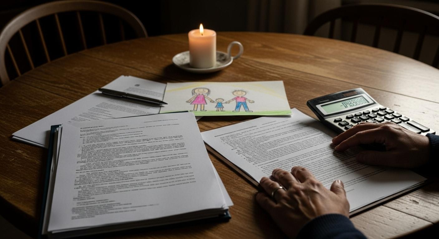 이혼 양육비 지급나이