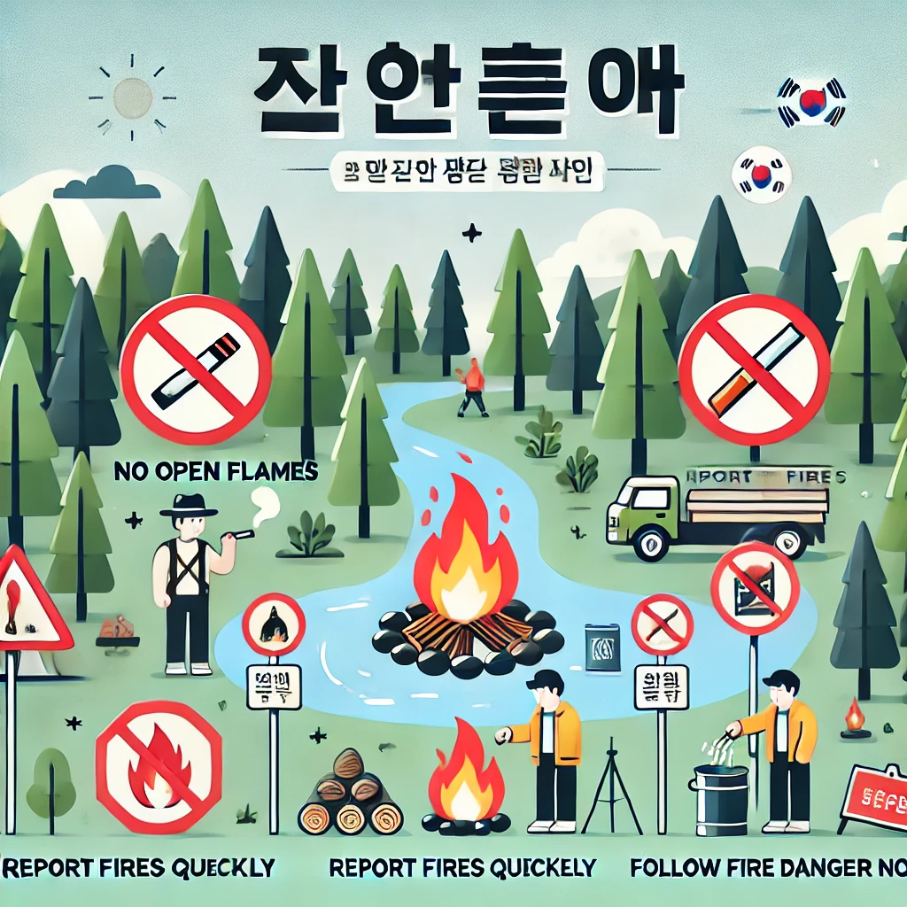 산불 예방법 AI 이미지