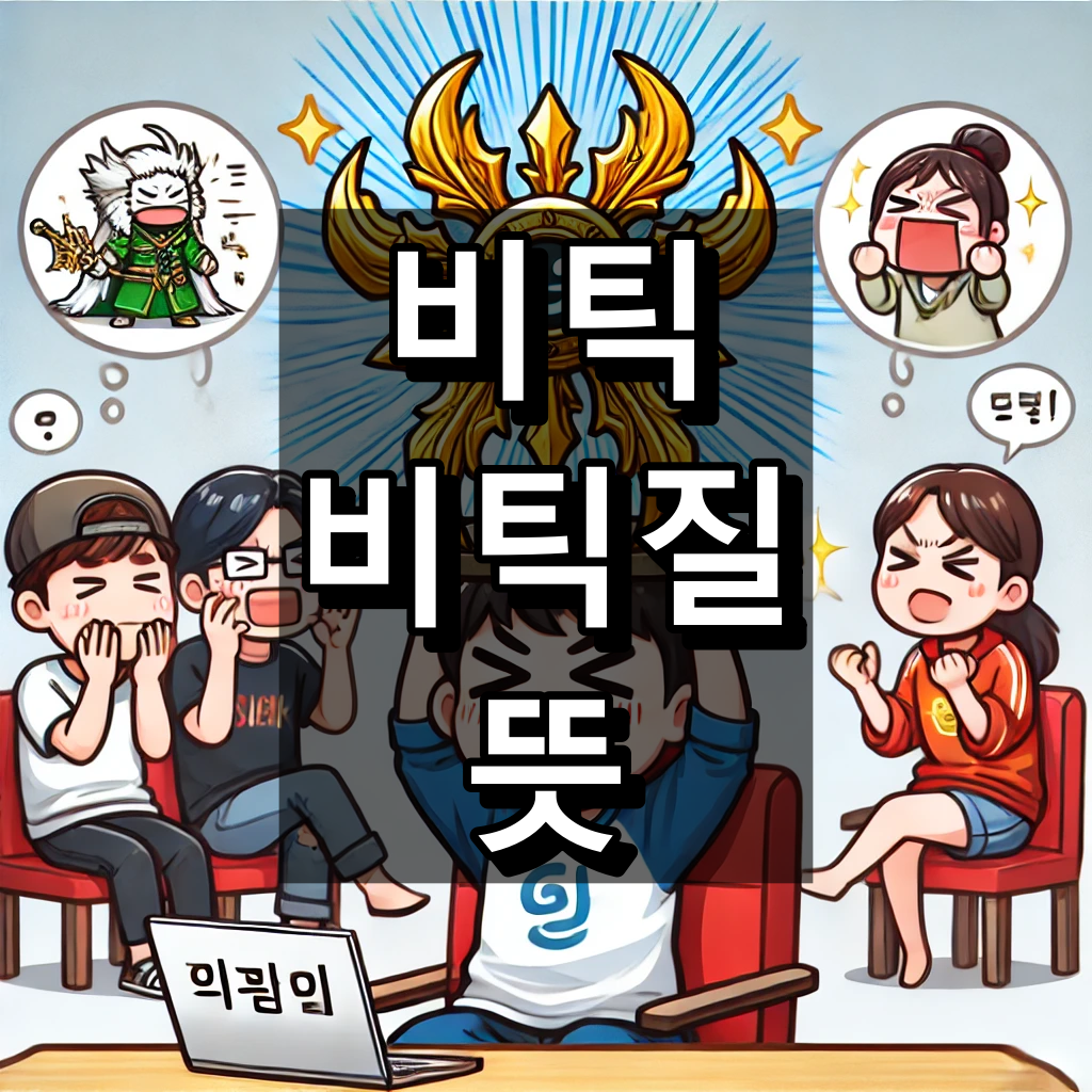 비틱 뜻, 비틱질 뜻